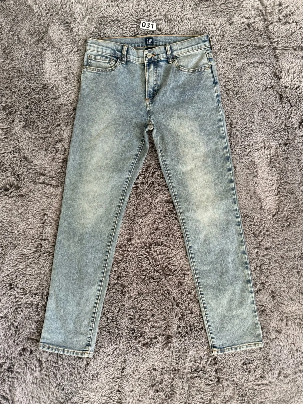 GAP Light Blue Faded Slim Jeans
